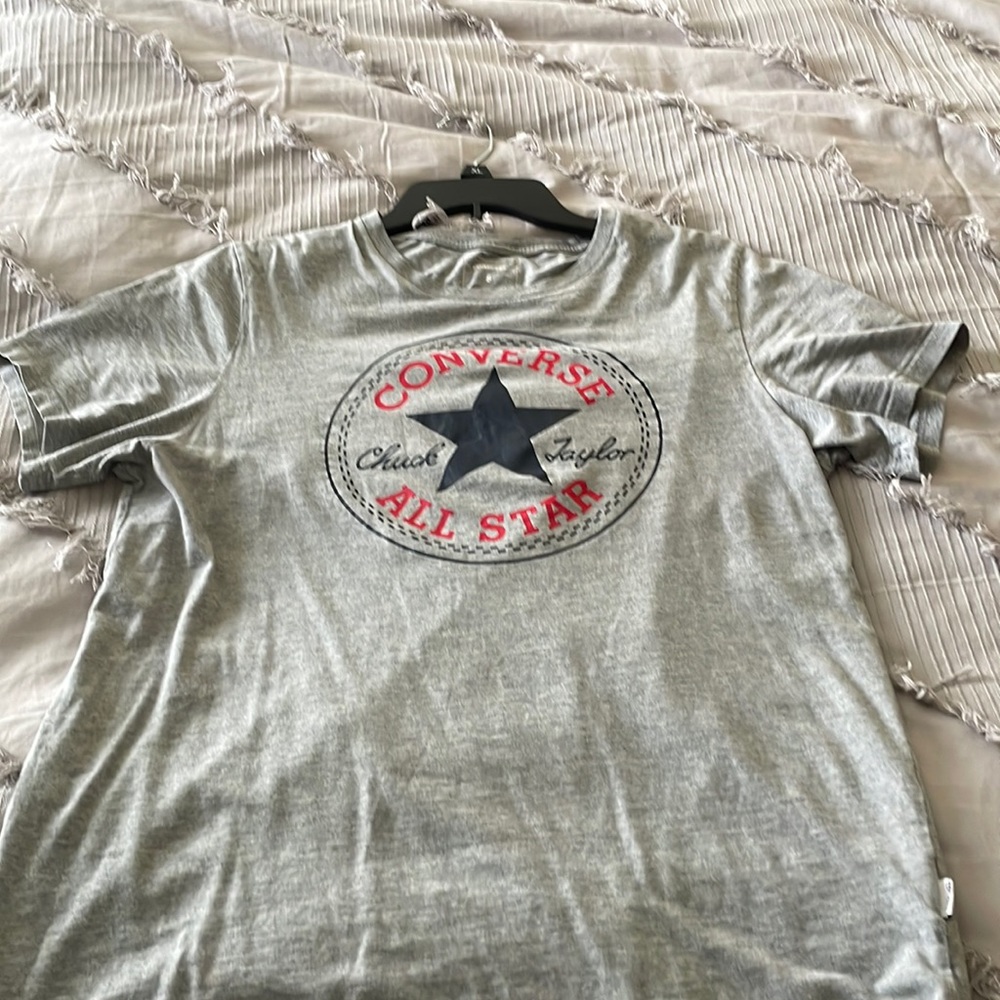 Grey chuck taylor t shirt